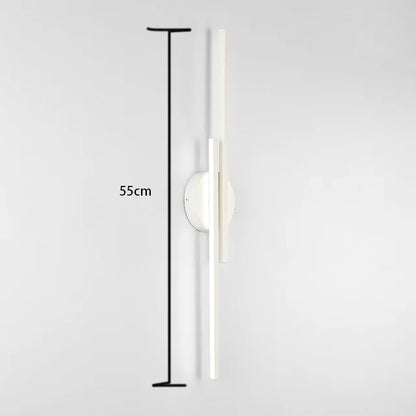 Contemporary 2-Sided LED Wall Light - Adjustable
