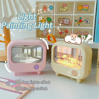Small Colorful Table Night Light Lamp