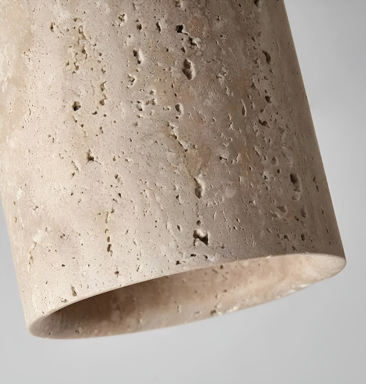 Elegant Natural Stone LED Ceiling Light