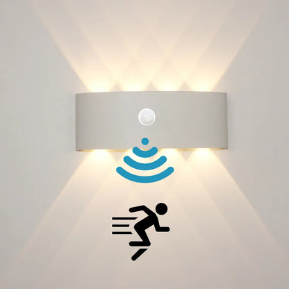 Outdoor LED Wall Light Motion Sensor Waterproof Sconce