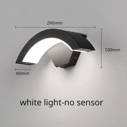 Outdoor 24W Adjustable LED Wall Light