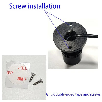 Compact LED Display Lamp, Adjustable Warm White Spotlight