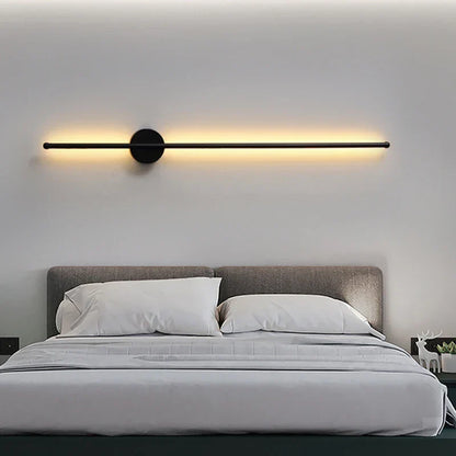 Modern Black Indoor LED Wall Lamp