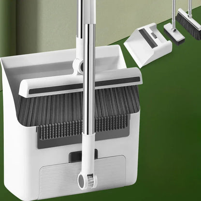 Practical 3-in-1 Broom Set with Long Handle