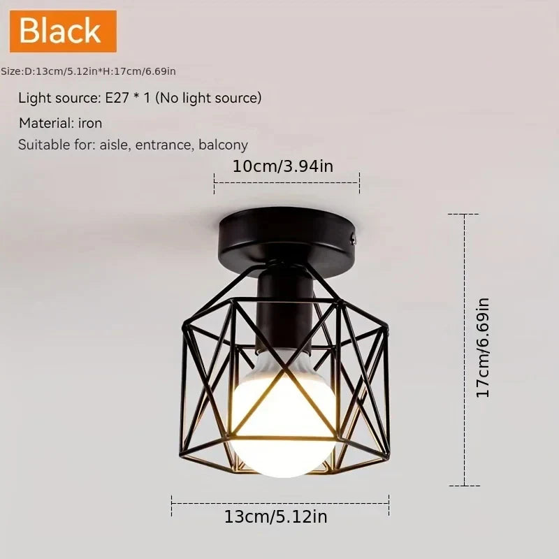 Bright Round LED Ceiling Lamp Flush Mount Light Fixture