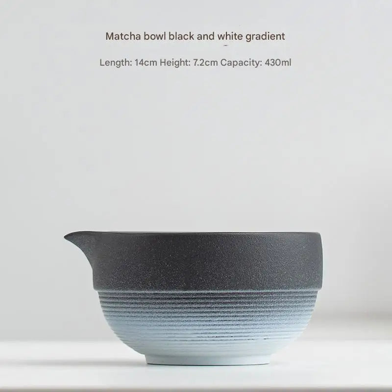 Authentic Green Tea Ceramic Matcha Bowl Standard Size
