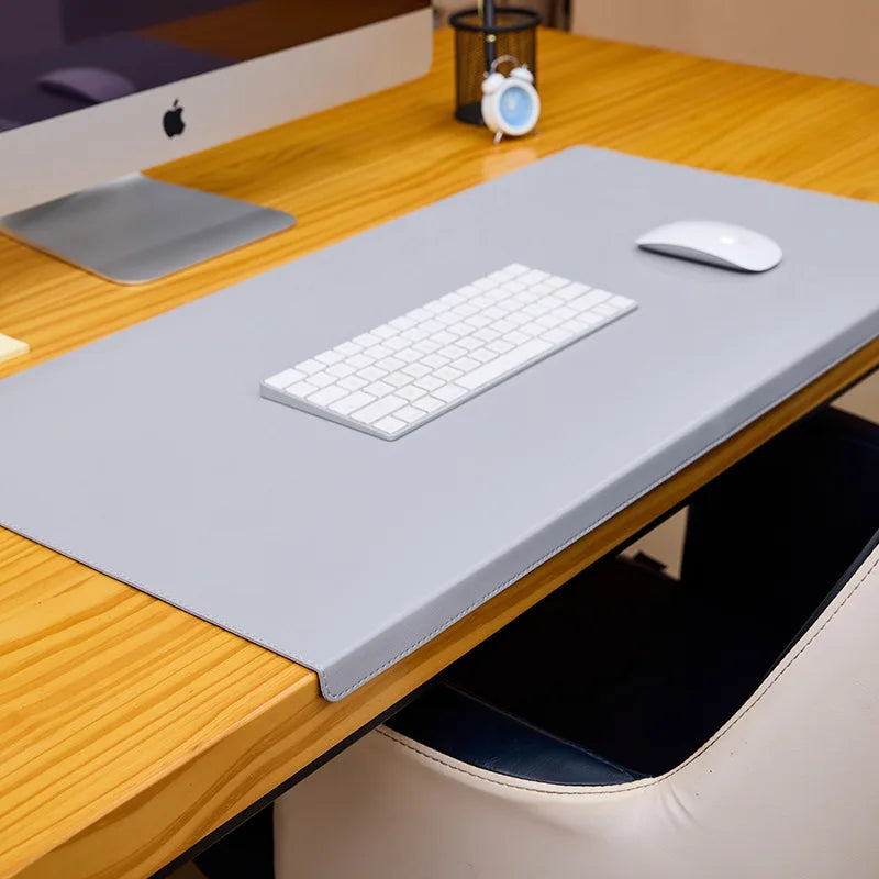 Durable Desk Pad with Non-Slip Bottom and Ergonomic Support