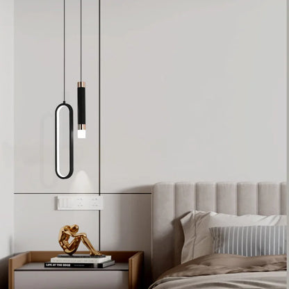 Sleek Contemporary LED Hanging Light Fixture