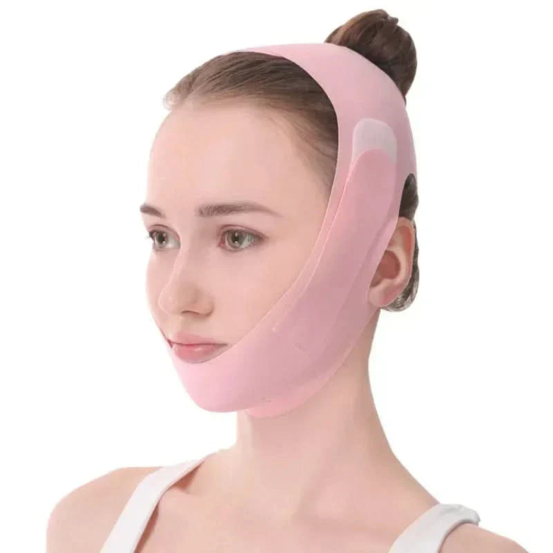 Contouring Face Lift Mask with Adjustable Fit Strap