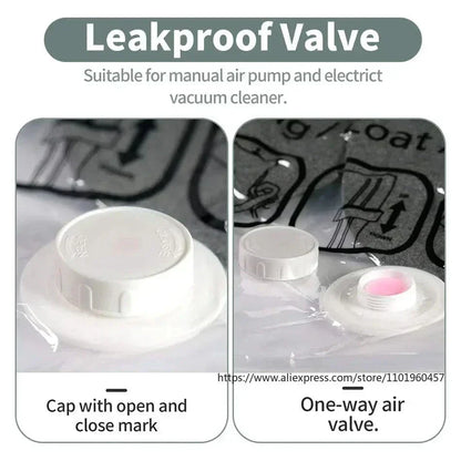 Compact Vacuum Storage Bags for Closets