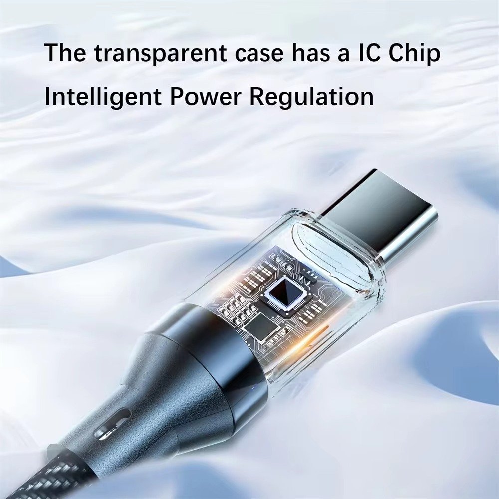 Fast 120W Type-C Charging Cable with LED Indicator