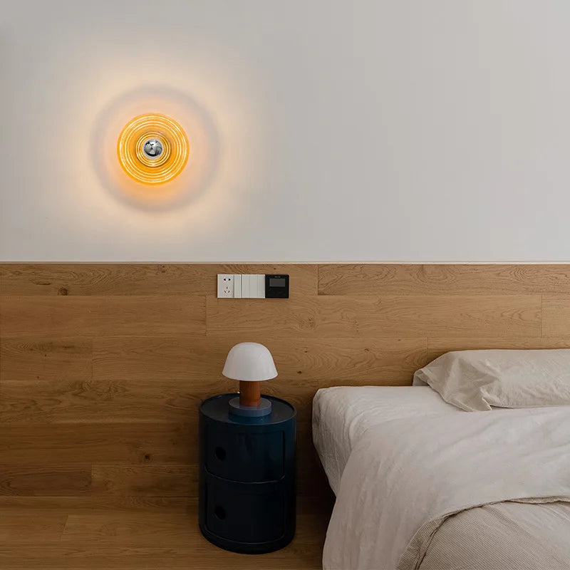 Modern Glass LED Wall Light