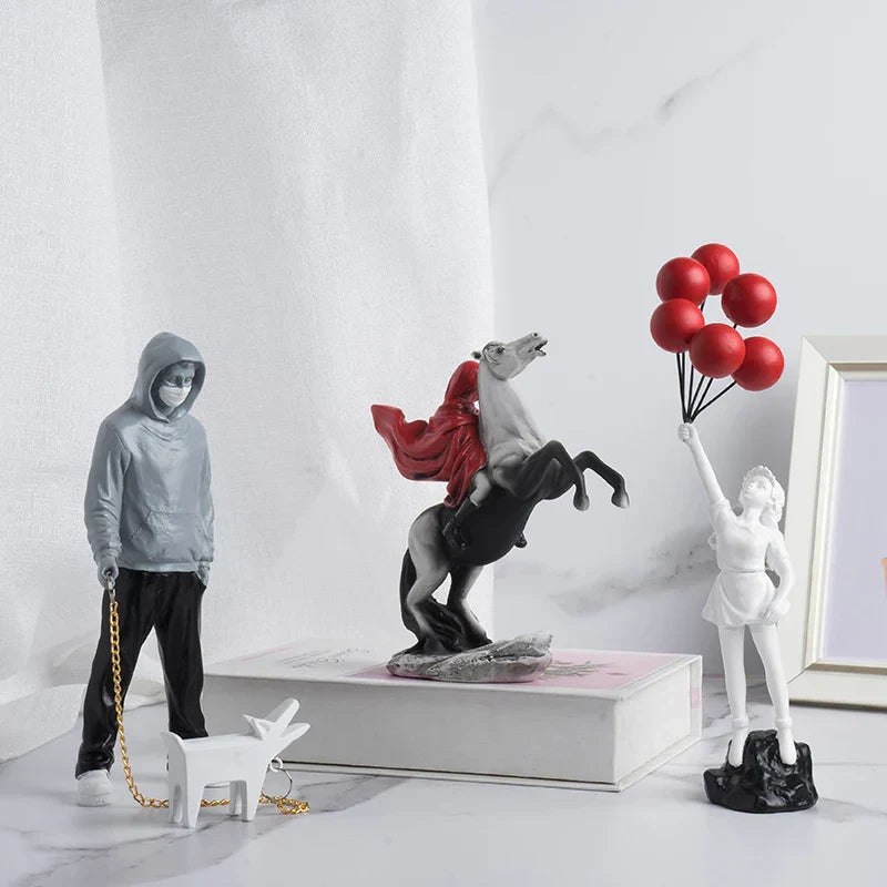 Unique Urban Art Statue Collection