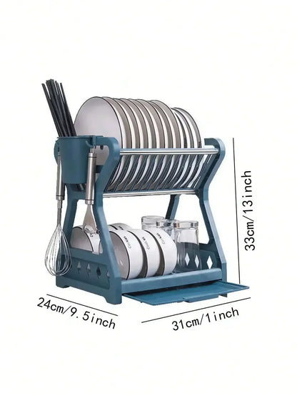 Compact Dish Rack Tray