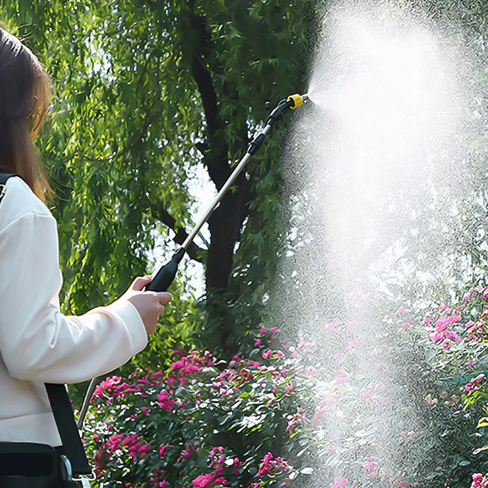 Portable 5L Electric Spray Bottle for Gardening & Cleaning