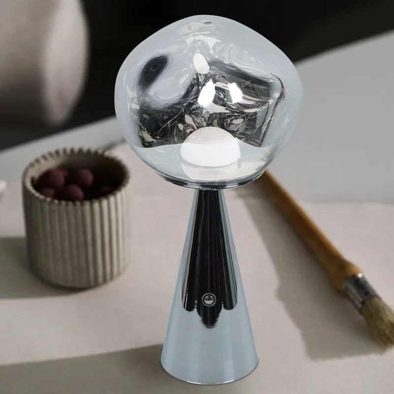 Compact Stylish Desk Lamp with LED Lighting