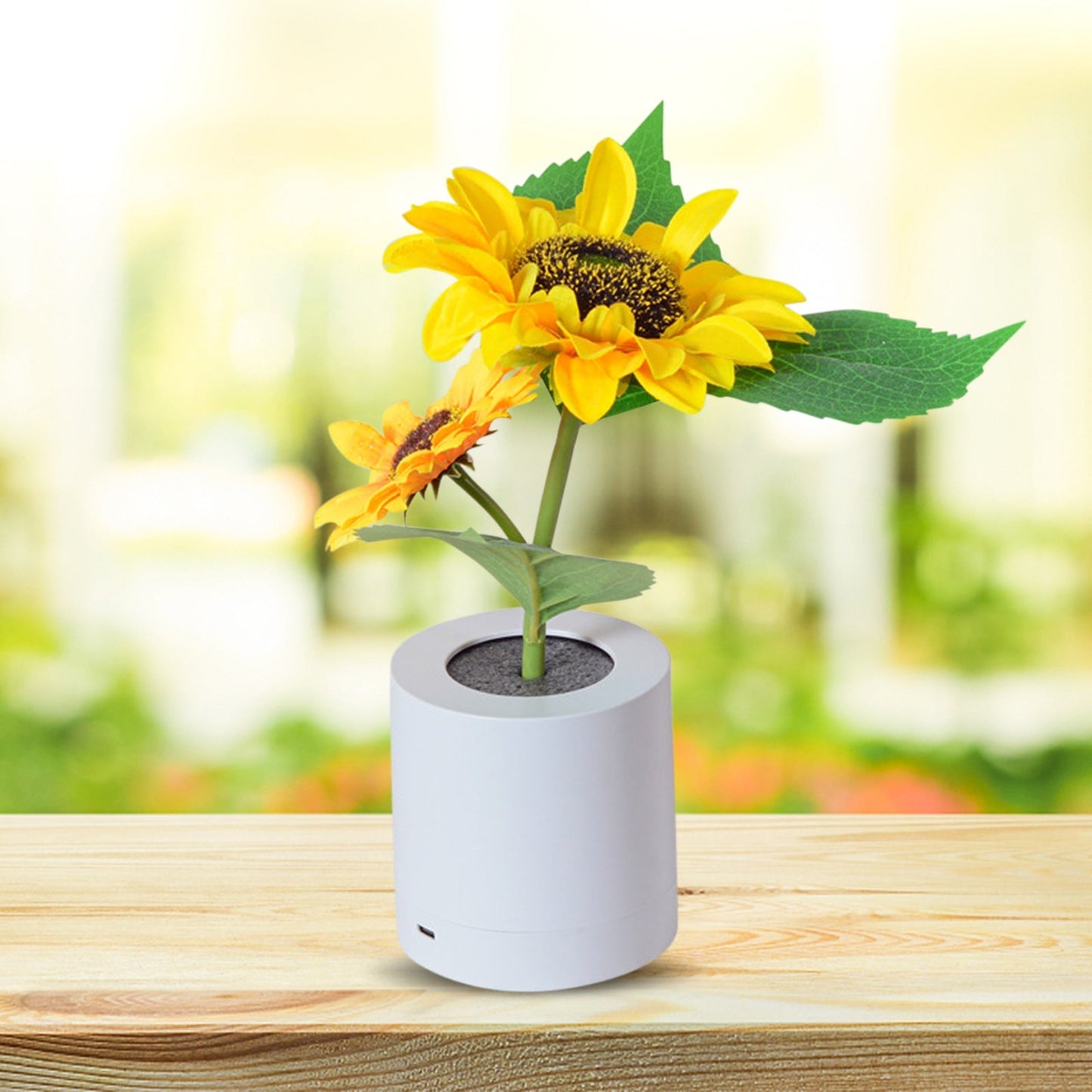 Bright Solar Table Lamp