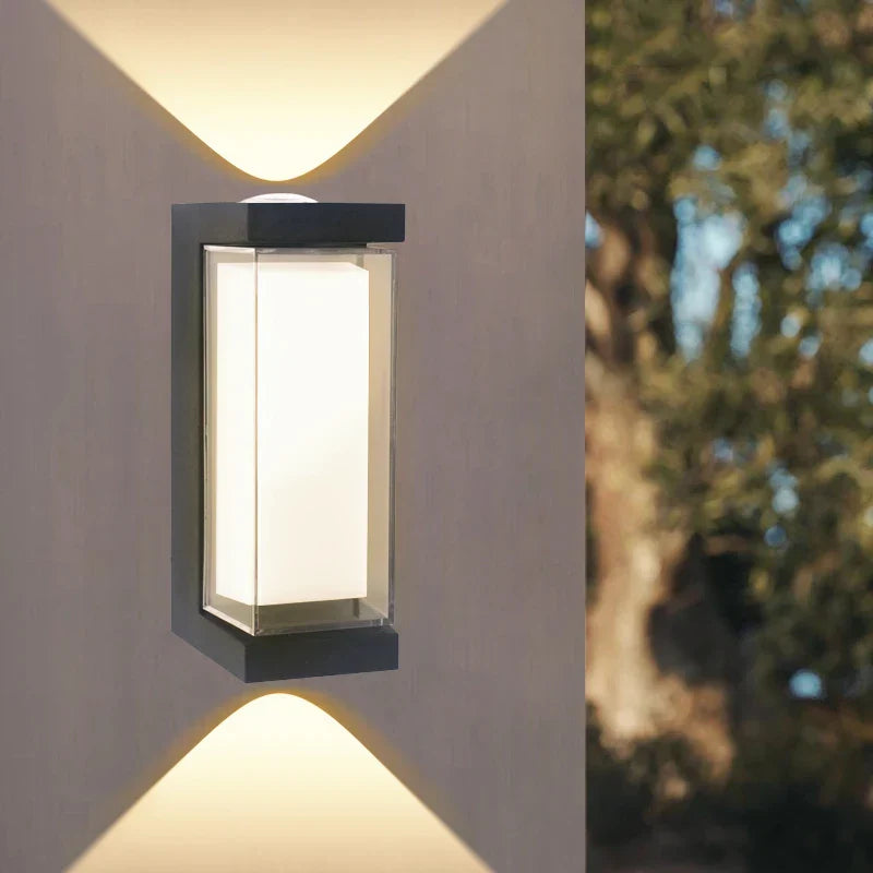 Outdoor LED Wall Lantern - Waterproof Patio and Garden Light