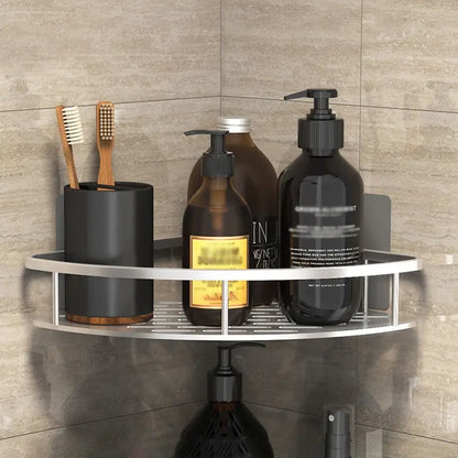 Space-Saving Bathroom Corner Storage Shelf - Cofik