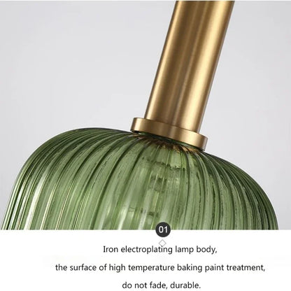 Sleek Glass Pendant Lighting Fixture