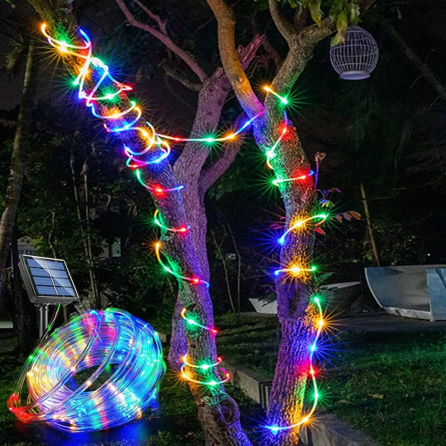 Solar Powered Outdoor Fairy String Lights