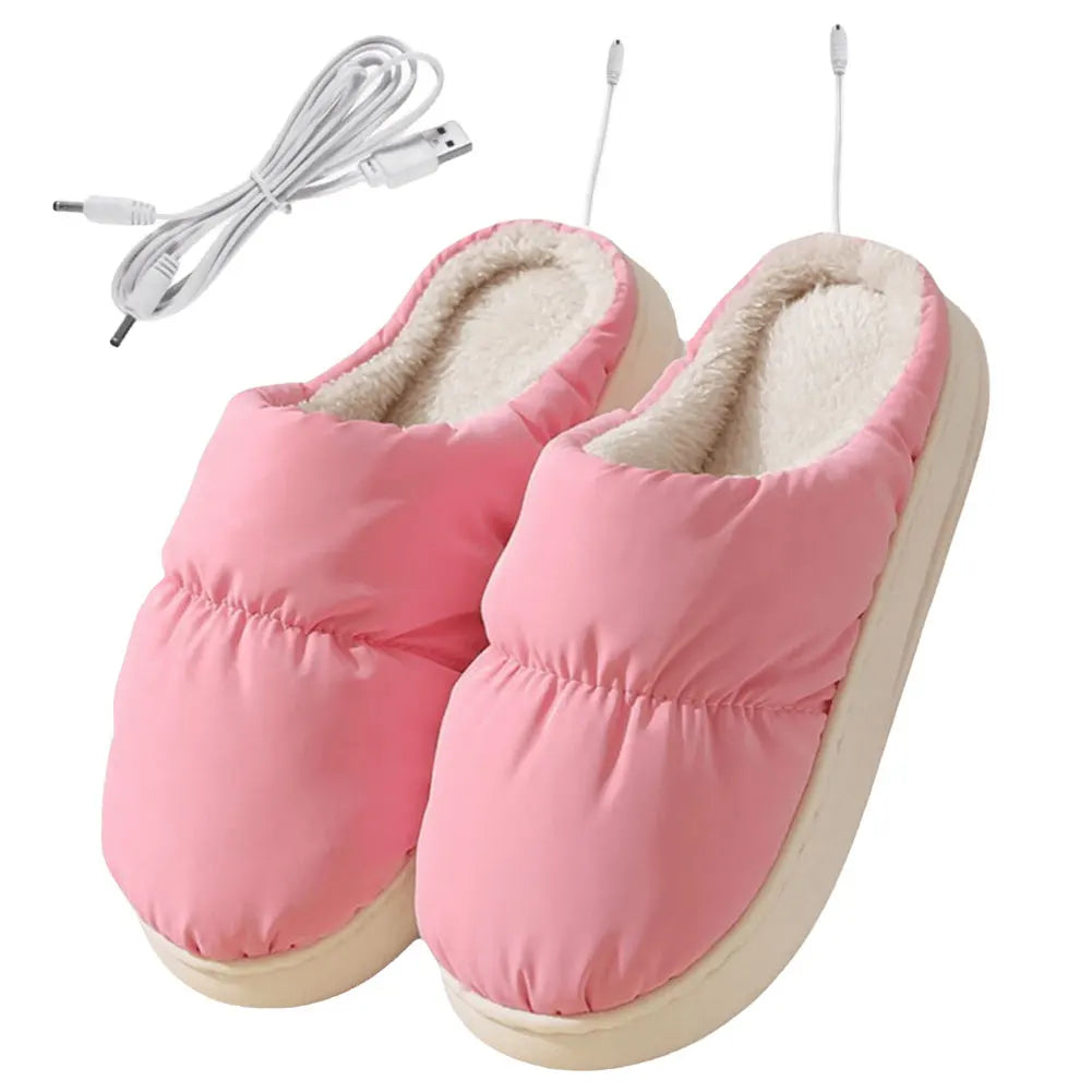 Cozy Electric Heated Slippers for Women and Men