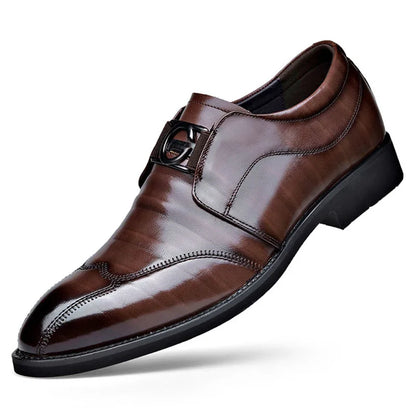Classic Mens Leather Oxford Dress Shoes
