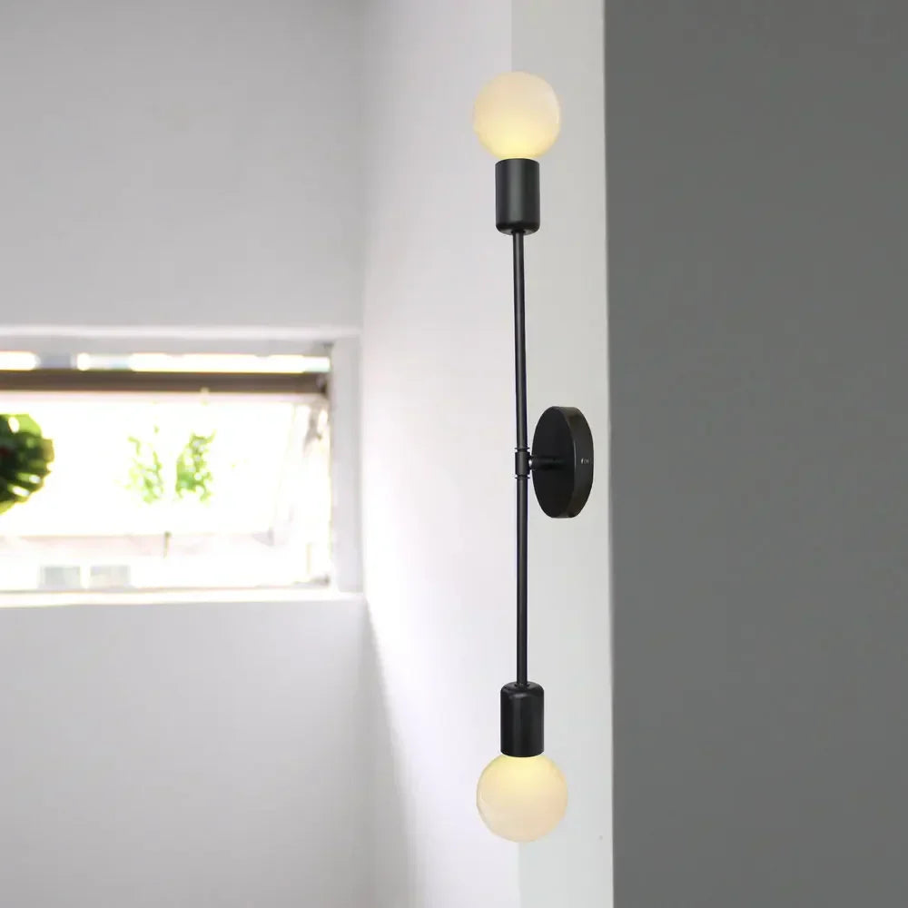 Rustic Metal Wall Lamp – Classic E27 Sconce