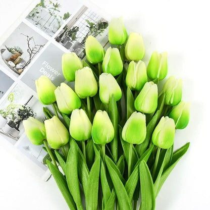 Beautiful Fake Tulip Flowers Arrangement