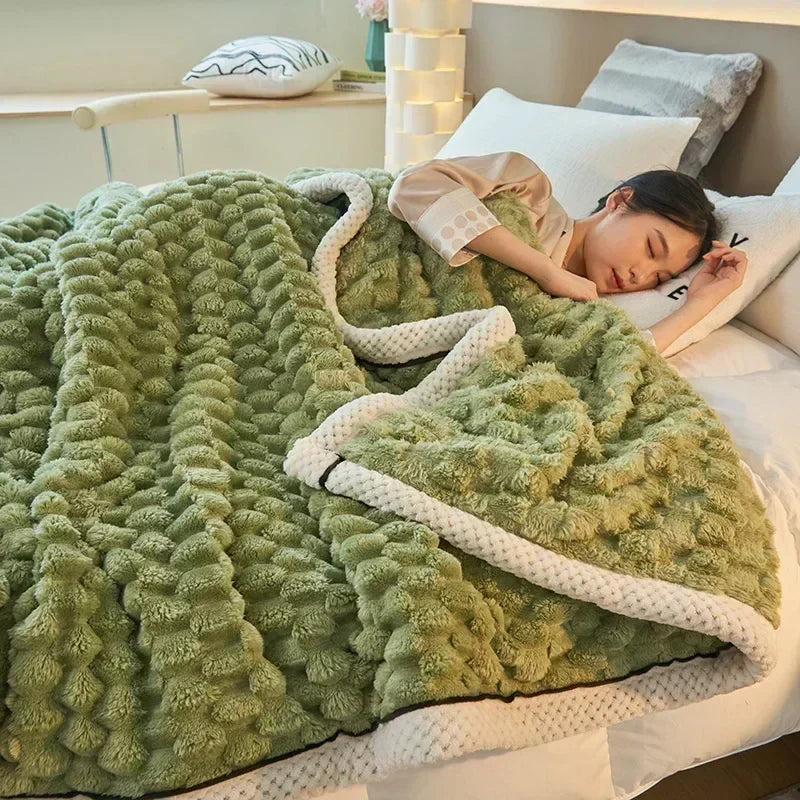 Soft Plush Fall Blanket