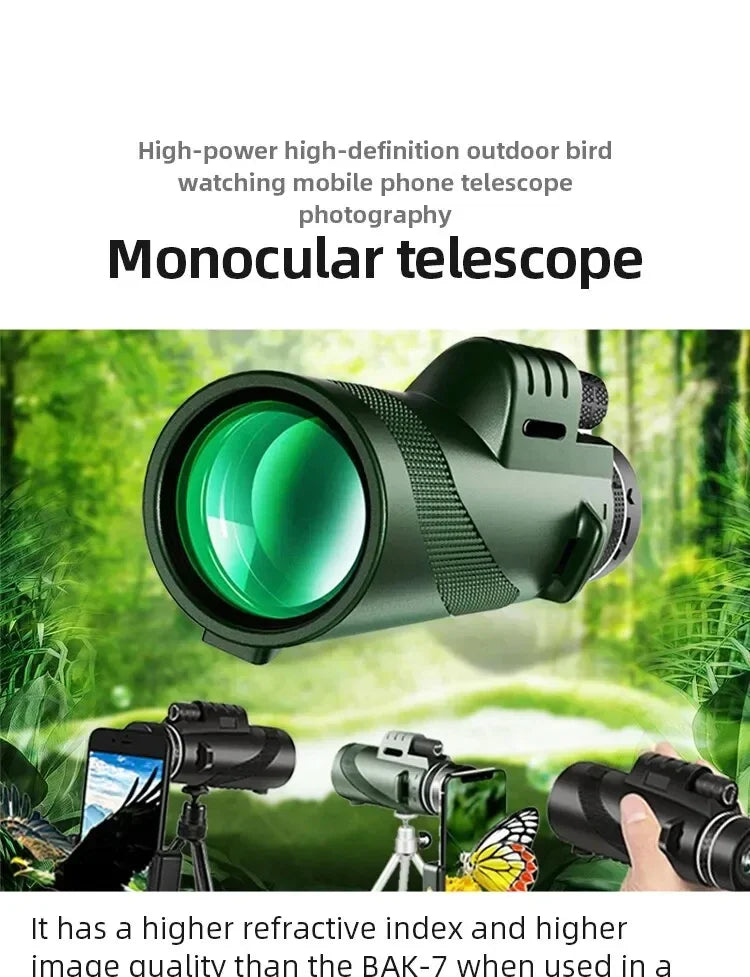 Compact High Definition Monocular Telescope