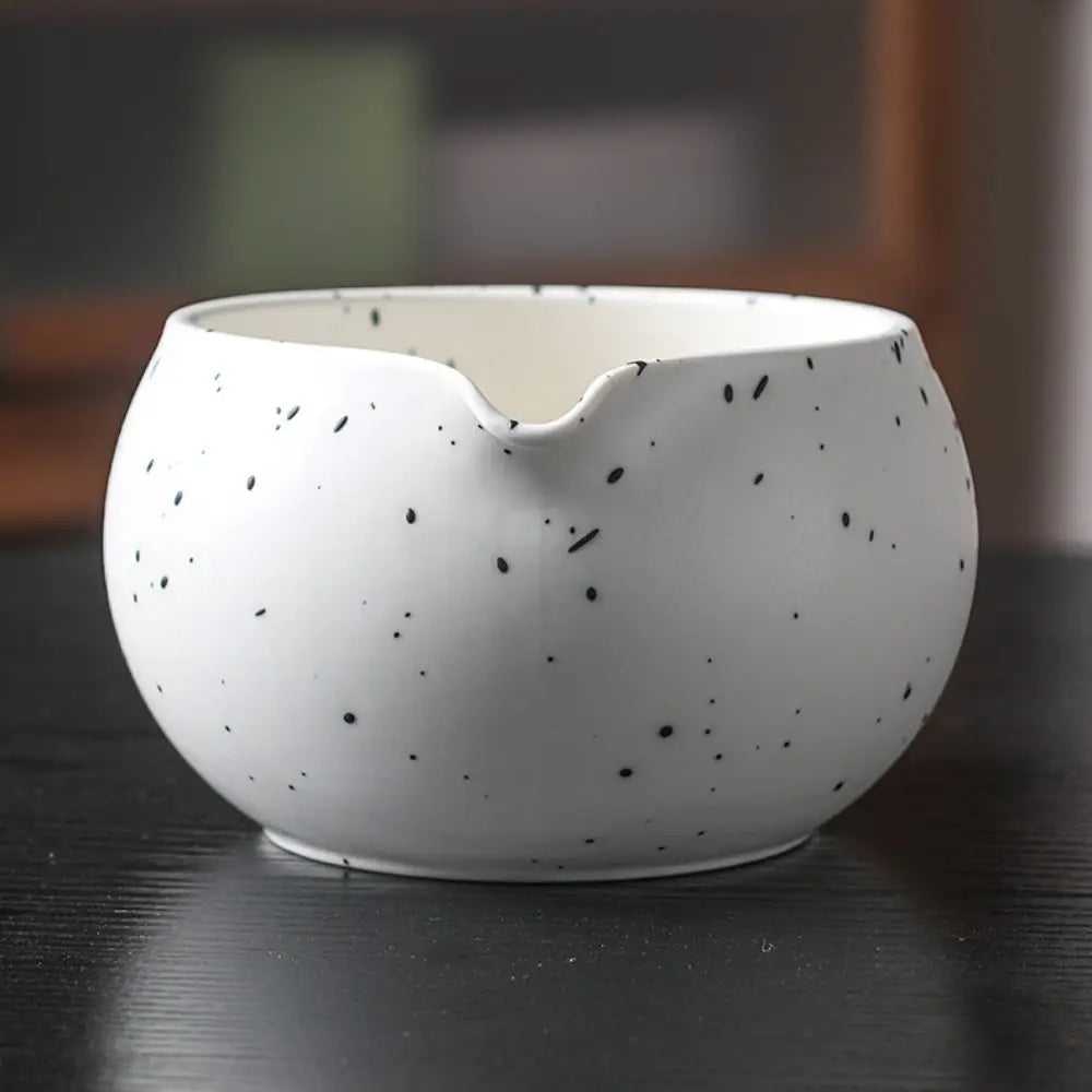 Traditional Japanese Green Tea Ceramic Bowl