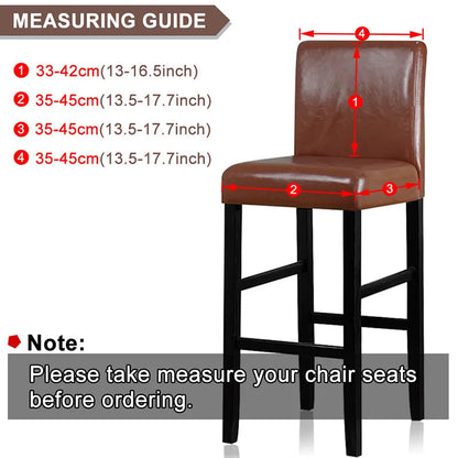 Elastic Bar Stool Seat Cover