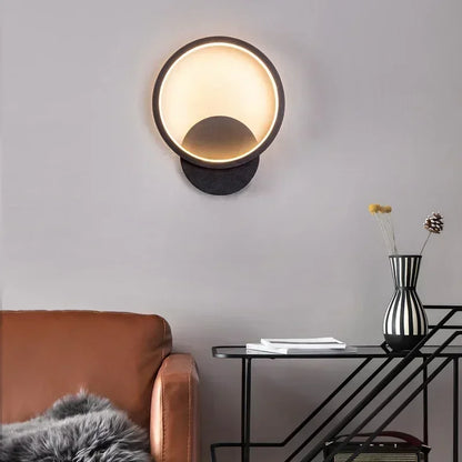 Simple LED Wall Light | Round Square Sconce