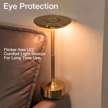 Sleek Wireless LED Desk Lamp with Touch Control