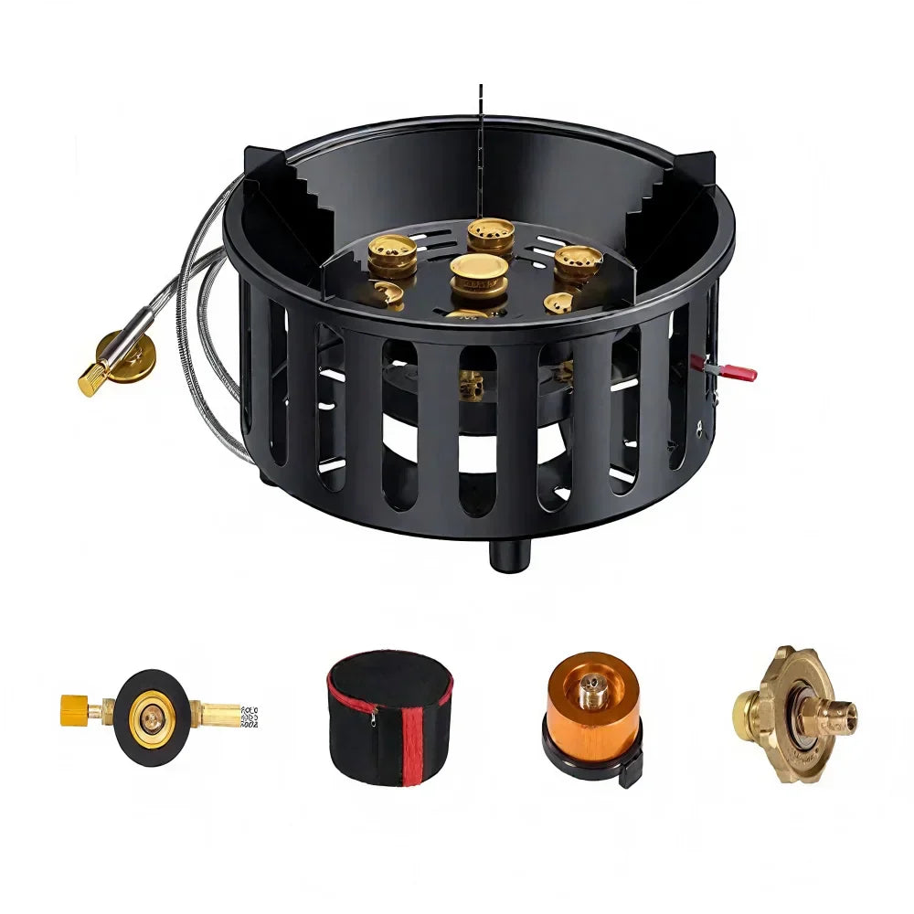Compact Portable Camping Gas Cooker with Auto Ignition