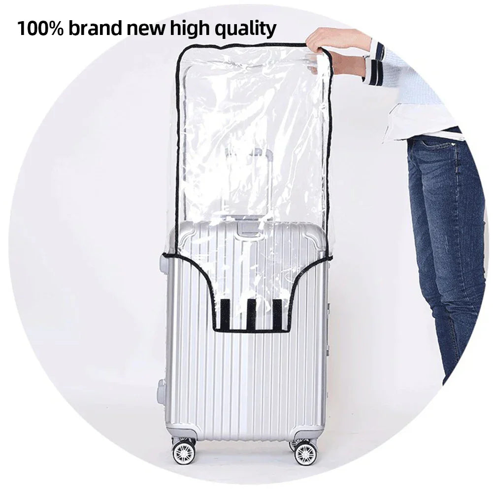 Clear Protective Travel Luggage Cover