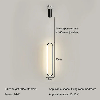 Stylish LED Circle Pendant Light