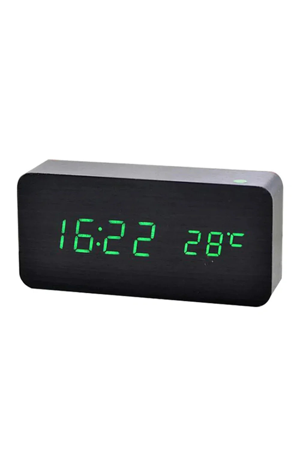 Compact LED Clock with Multiple Display Modes