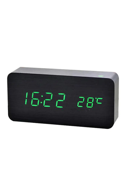 Compact LED Clock with Multiple Display Modes