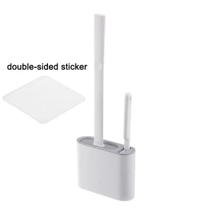 Bathroom Cleaning Brush Set with Holder
