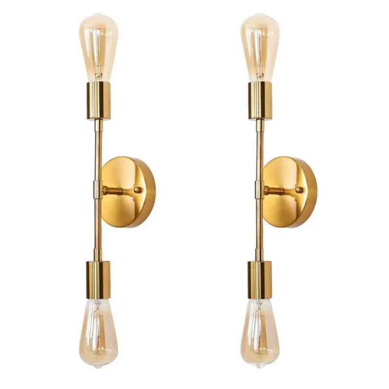 Rustic Metal Wall Lamp – Classic E27 Sconce