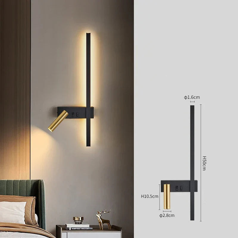 Stylish LED Wall Light - Minimalist Home Decoration