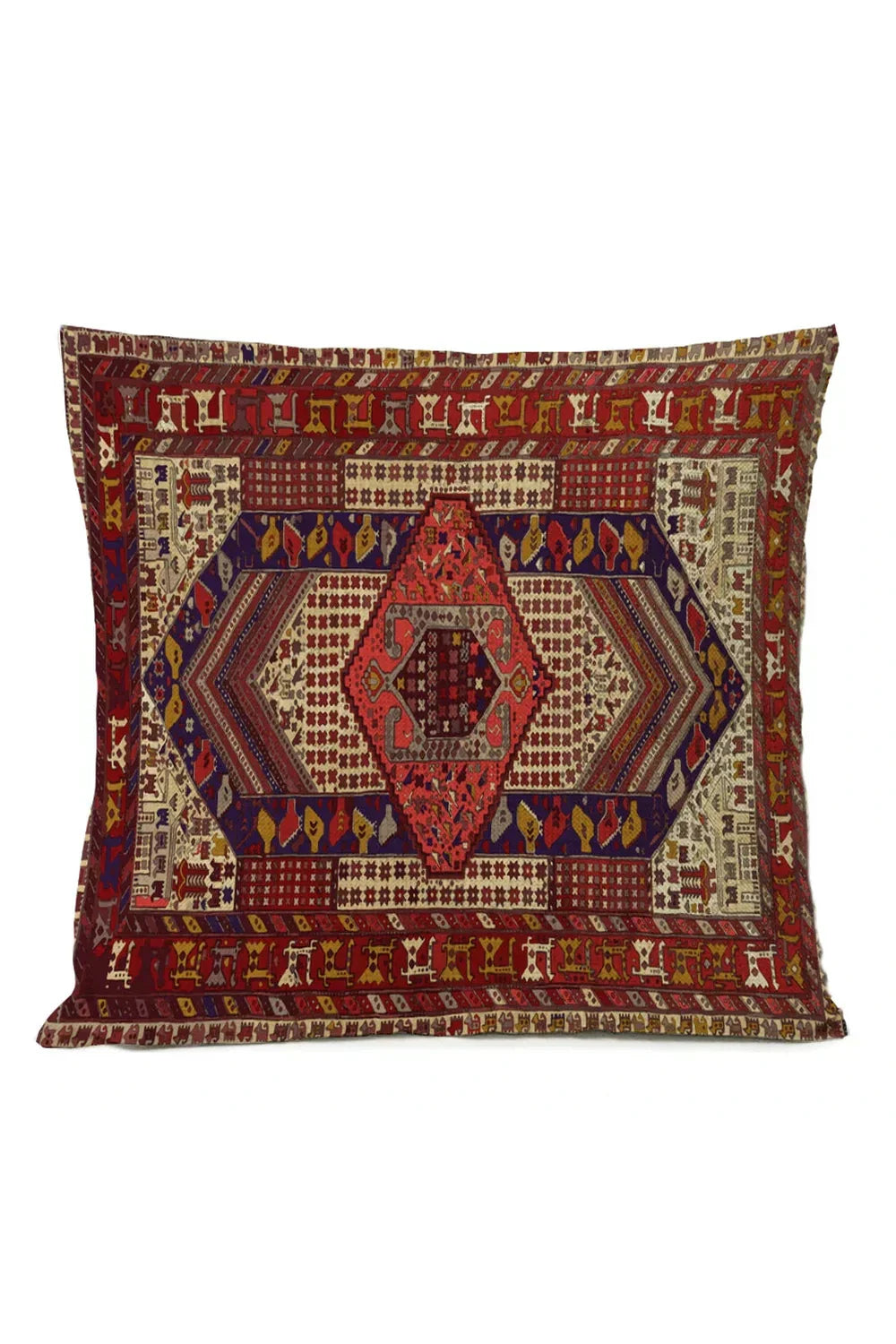Colorful Global Pattern Pillow Cover
