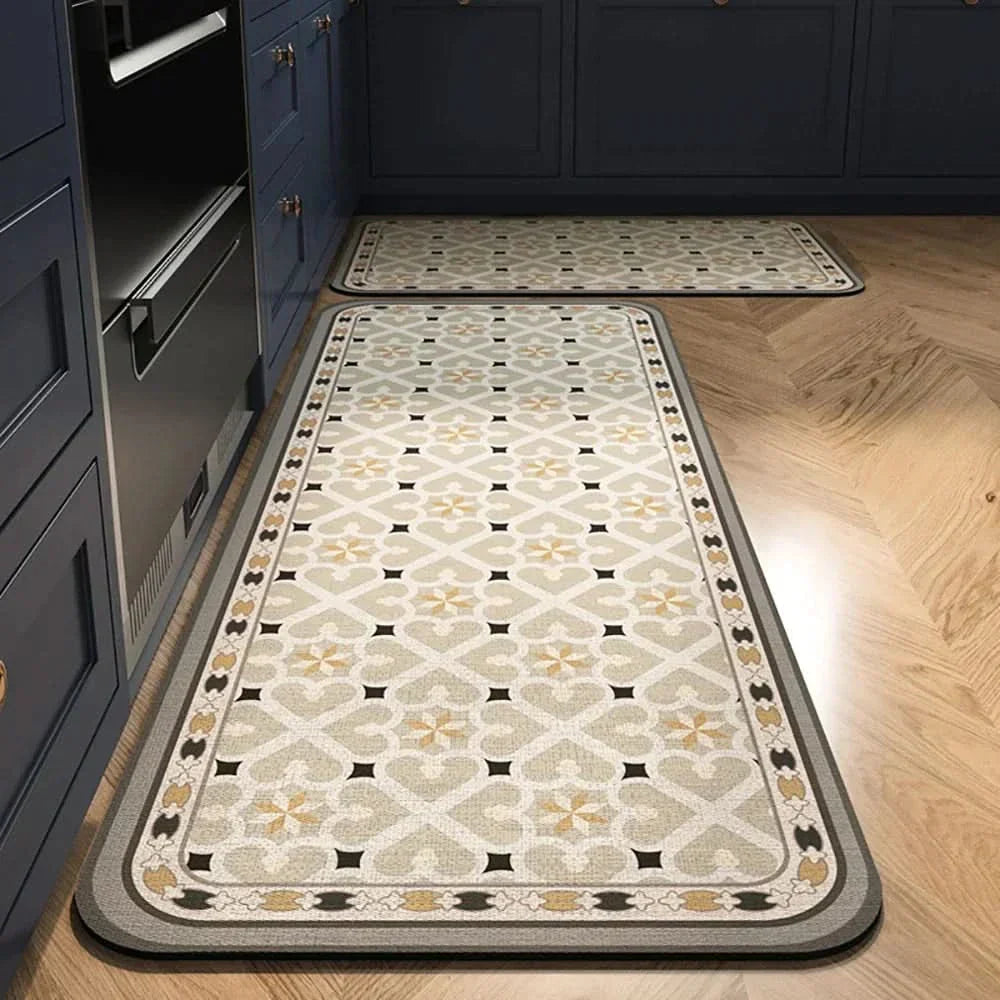 Grip Kitchen Mats and Runners - Waterproof Floor Covers