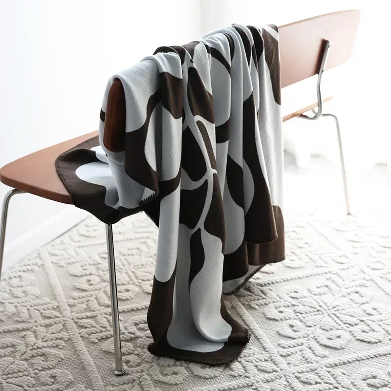 Plush Faux Cashmere Nordic Throw Blanket - Cofik