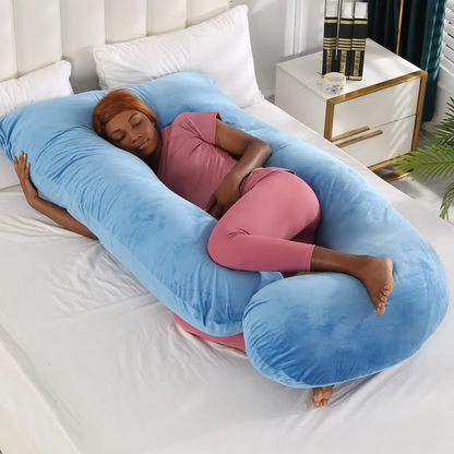 Comfortable Full Body Pregnancy Pillow for Side Sleepers