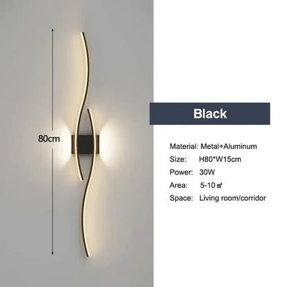 Contemporary LED Indoor Wall Lights