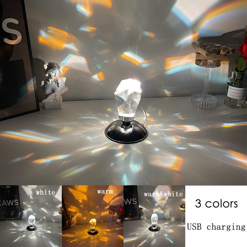 Sparkling Crystal Table Lamp