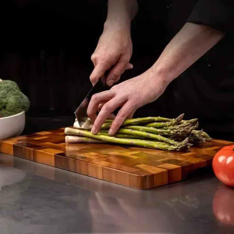 Reversible Natural Wood Cutting Board